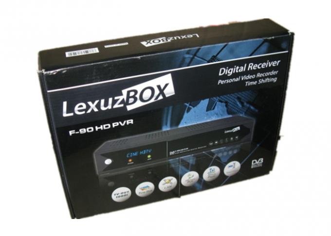 رمزگذار گیرنده کابل HD دیجیتال Lexuzbox F90 پاراگوئه / Azamerica F90 PVR برای بازار برزیل Nagra3