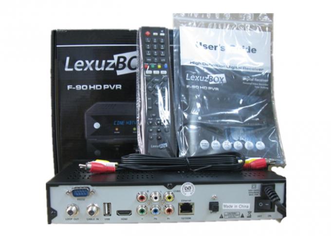 رمزگذار گیرنده کابل HD دیجیتال Lexuzbox F90 پاراگوئه / Azamerica F90 PVR برای بازار برزیل Nagra3