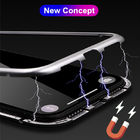 2018 Newest 360 degree full protective metal frame magnetic phone case for iPhone X for Samsung  S9 S8 for Samsung Note 8