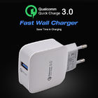 2018 Newest EU/US plug-in type fast charge Qc3.0 USB wall adapter
