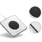 Shock Sensor Newly Design Black White Electric Charge Light Wireless Charger Fast Charging Wireless Pad for New Smartphone