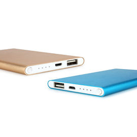 Portable ultra slim power bank 5000mah  external battery pack charger power bank 4000mah