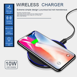 2019 Latest 10W 7.5W Mobile QI Wireless Charger Slim Portable Wireless Charging for Iphone